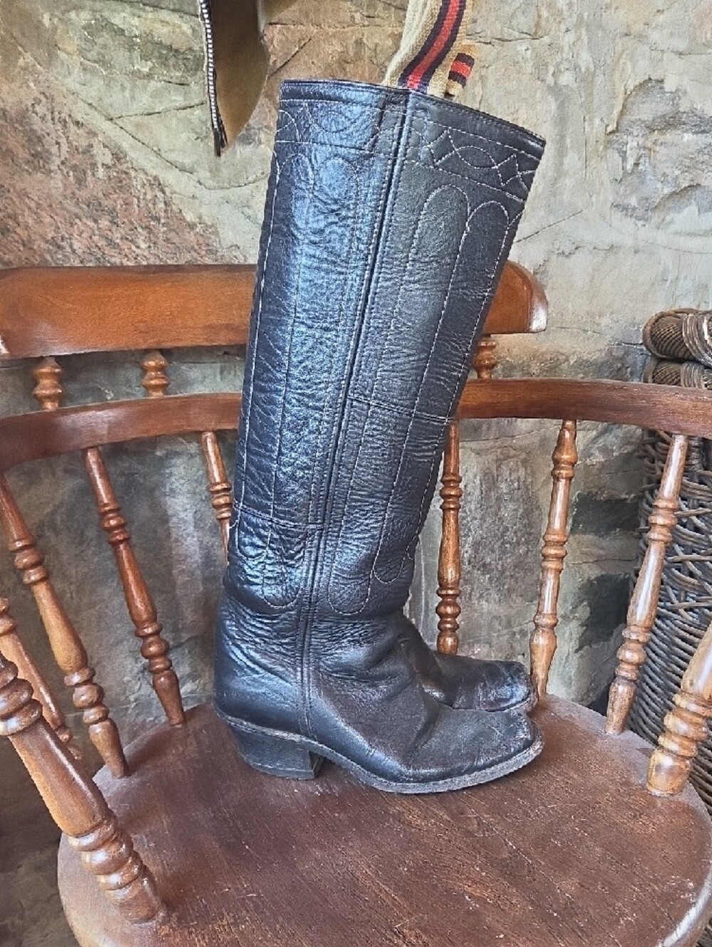 J.R. Reyes Cathedral Stitch Riding Boots - Picture 4 of 10